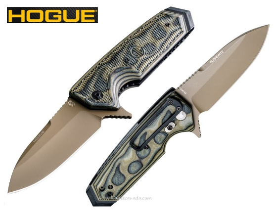 Hogue SIG EX-02 Scorpion Flipper Folding Knife, 154CM, G-Mascus, 36218